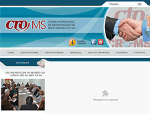 Tablet Screenshot of croms.org.br